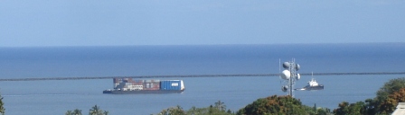 Matson containers arrive in Hilo, Hawaii