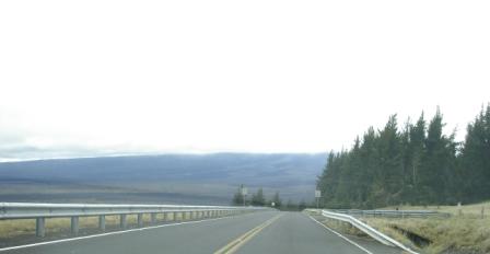 Saddle Road and MaunaKea road intersection