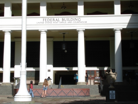 Post Office in downtown Hilo, Hawaii 